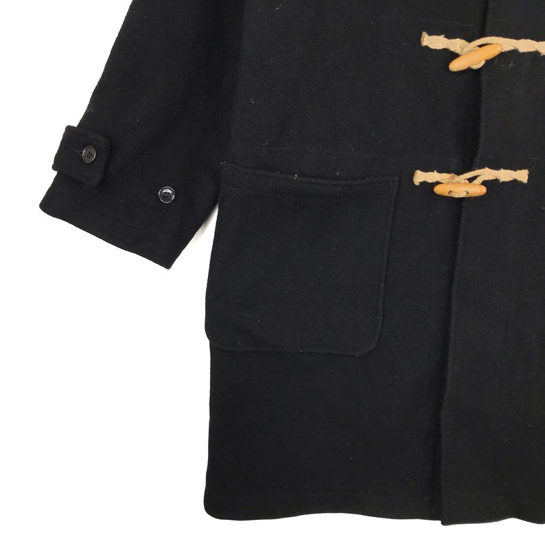 Vintage SCHOTT NYC Duffle Coat Made in Usa Wool Jacket Size L Etsy