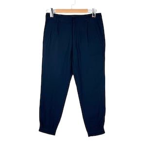 Vintage A.P.C Pants Trousers Navy Colour Casual Style