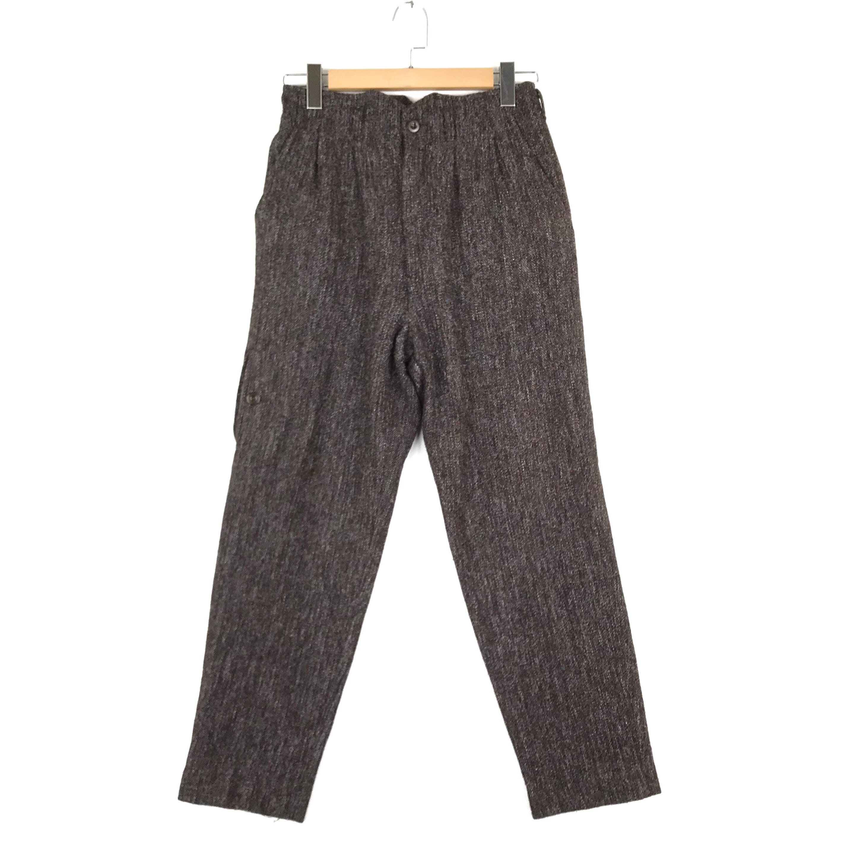 Rare!! Vintage FIORUCCI ITALY Wool Cargo Pants Italy Fashion Brand