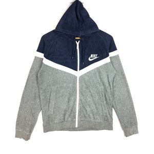 NIKE SWOOSH Color Block Hoodies Sportswear Hip Hop Swag Streetwear Basketball Vintage Clothing Skateboard Gift