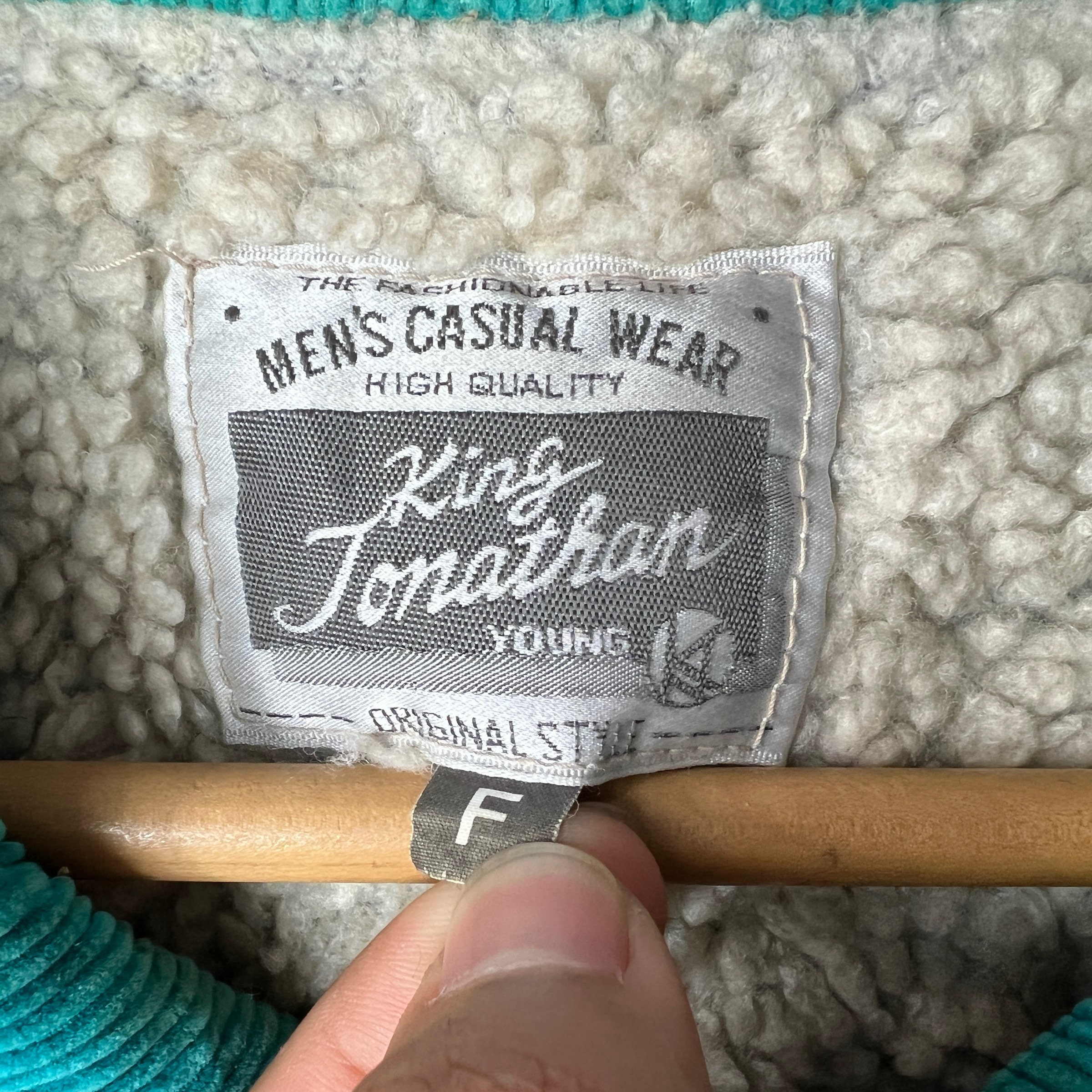 Jonathan sherpa denim jacket deals