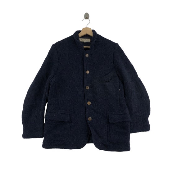 Vintage HAVERSACK Wool Jacket Knit Avant Garde Ja… - image 1