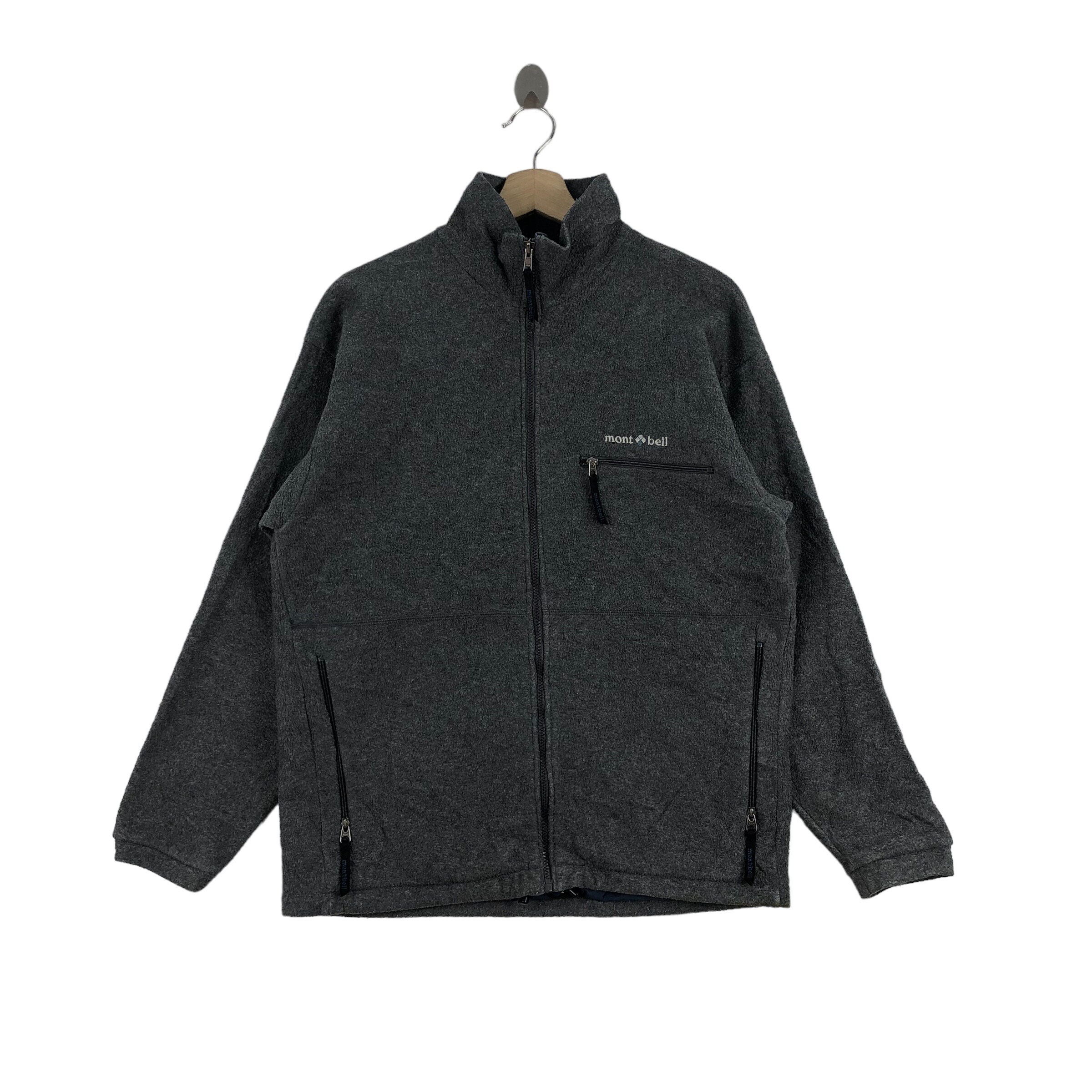Vintage MONT-BELL Fleece Jacket Clima Plus Polartec Japanese