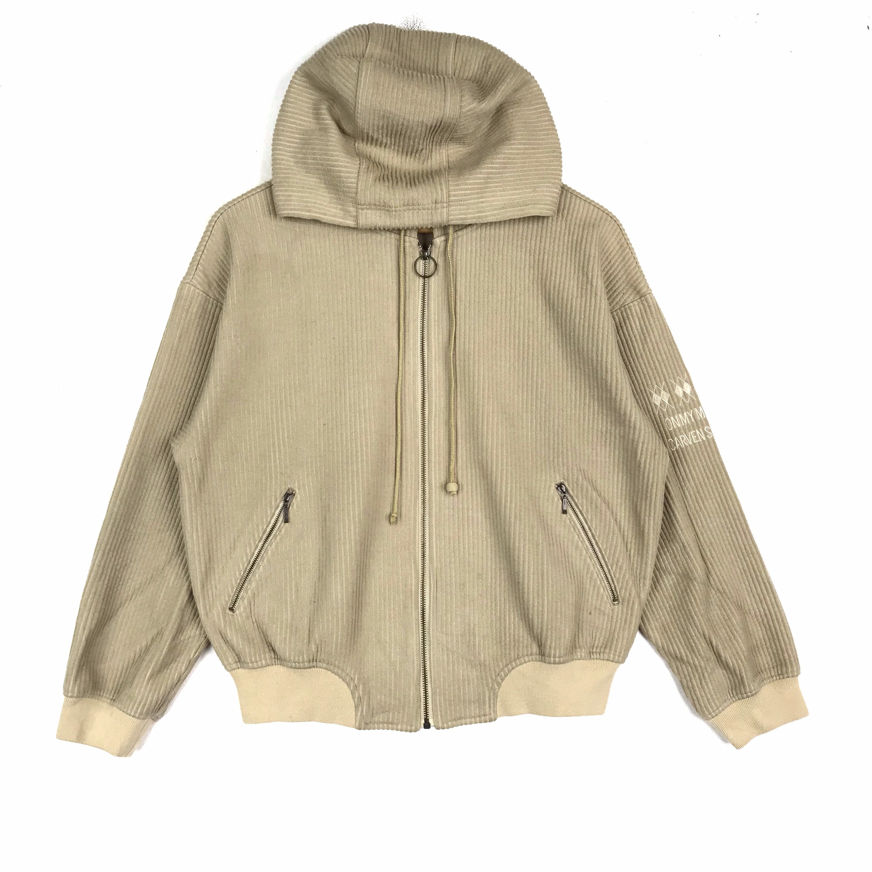 Vintage CARVEN SPORT Paris Sweater Hoodies Small Logo Embroidered