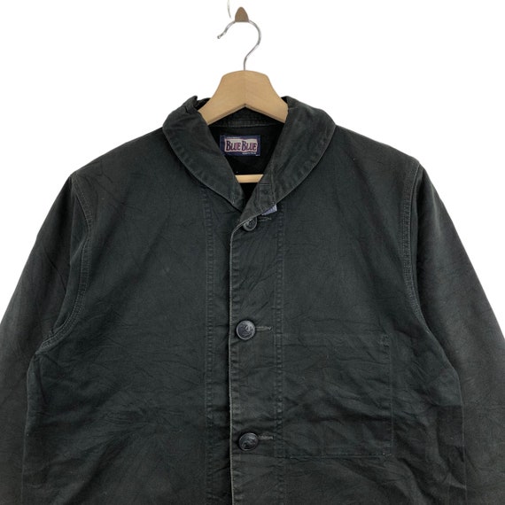 Vintage Blue Blue Japan H.ranch Market Chore Jacket Pure Indigo - Etsy