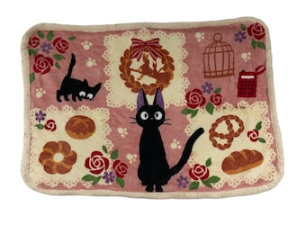 Vintage KIKI DELIVERY Service Towel Table Cloth Picnic Studio Ghibli Hayao Miyazaki