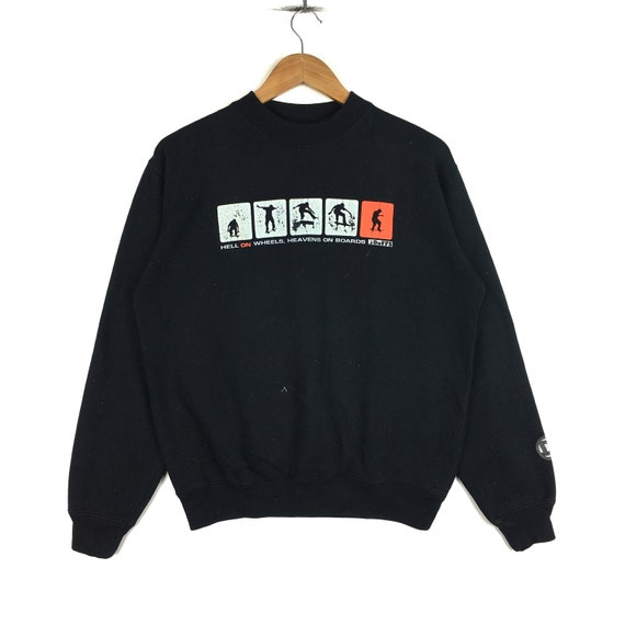 DUFFS Skateboards Sweatshirt Big Logo Pullover Ju… - image 1