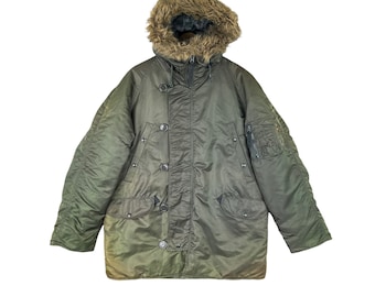 Vintage 90s Alpha Industries Jacket Type N-2B US Air Force