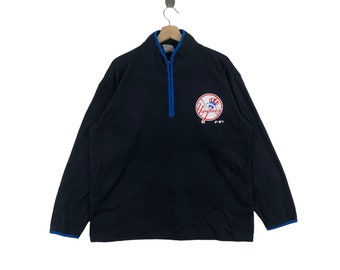 Vintage MLB YANKEES Fleece Jacket Sportswear