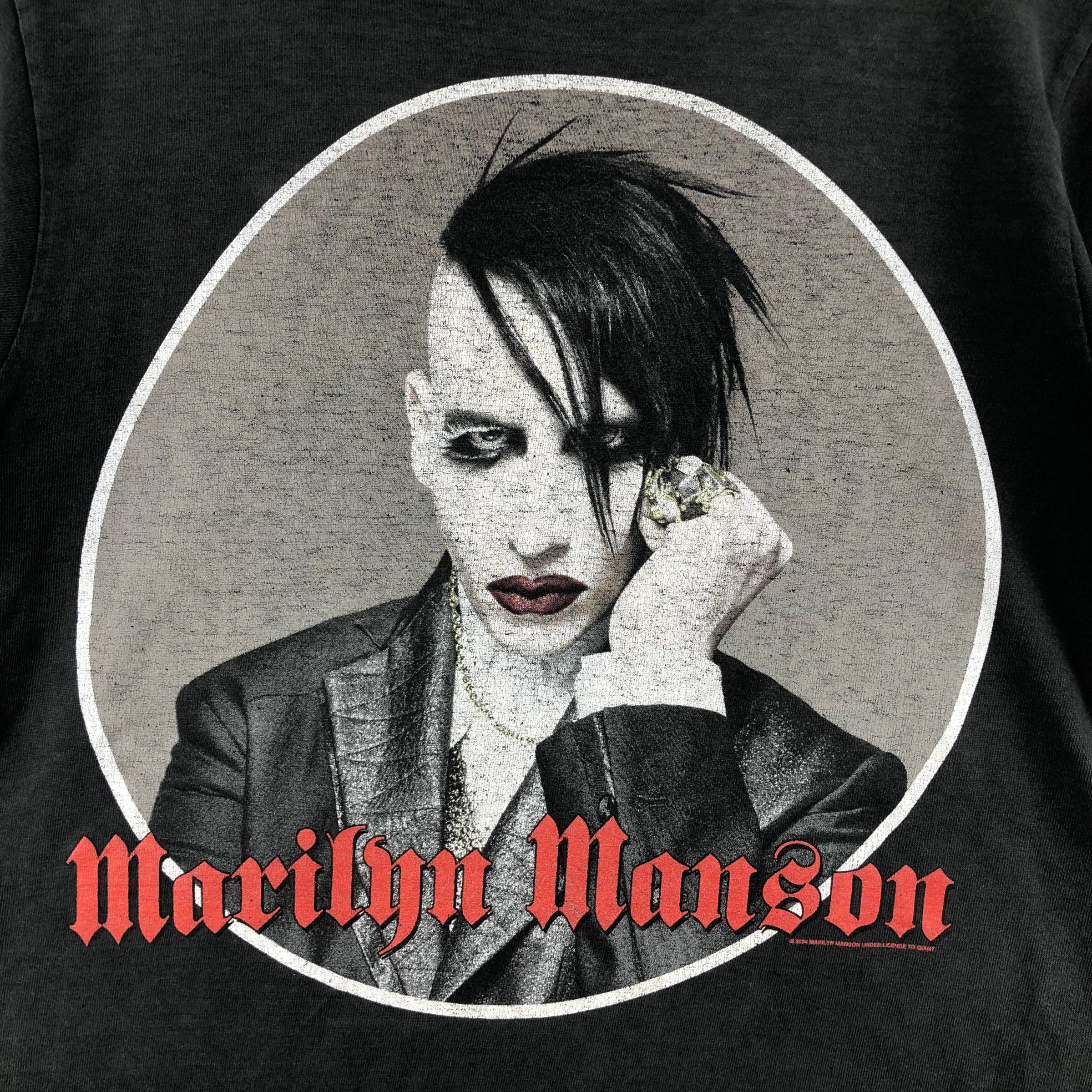 Y2K! MARILYN MANSON Against All Gods T-shirt Band Tees - Etsy