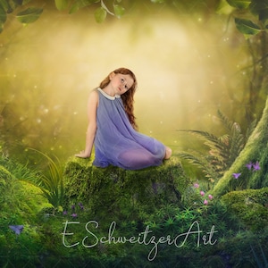 Enchanted Forest Background. 2 packs Digital Backdrop. Fairy Wood. blunt Moss Forest. Magic Wood