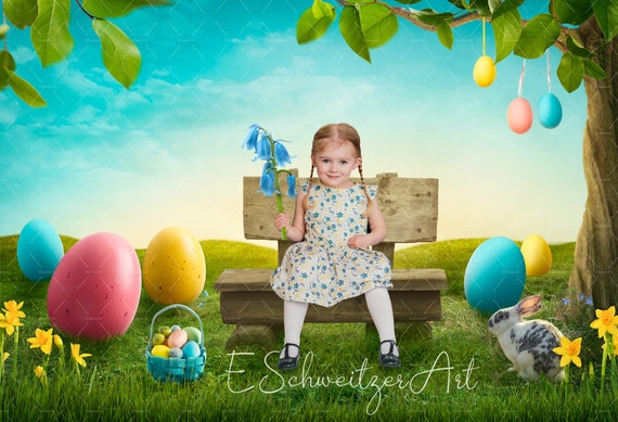 35 Accessori Per Cabina Fotografica Di Pasqua: Selfie Con Coniglietto E Uova (Bastoncini Inclusi)