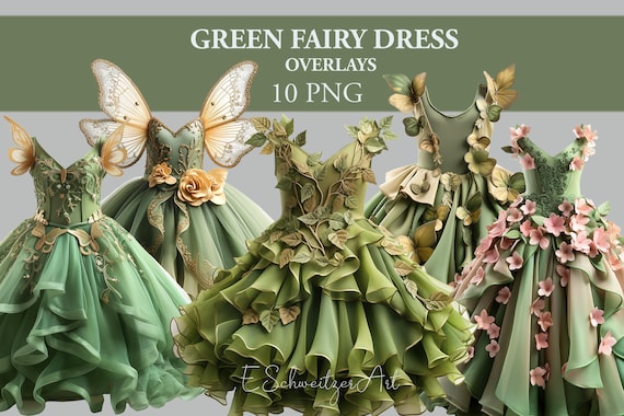 fairy princess gown dress Fairy princess wedding dress 8 US / Seashell main image 1