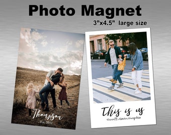 Photo Magnets, Custom Photo Magnet, Custom Magnet, Magnet, Photo magnet for fridge, Personalized Photo Magnet, Picture Magnet,