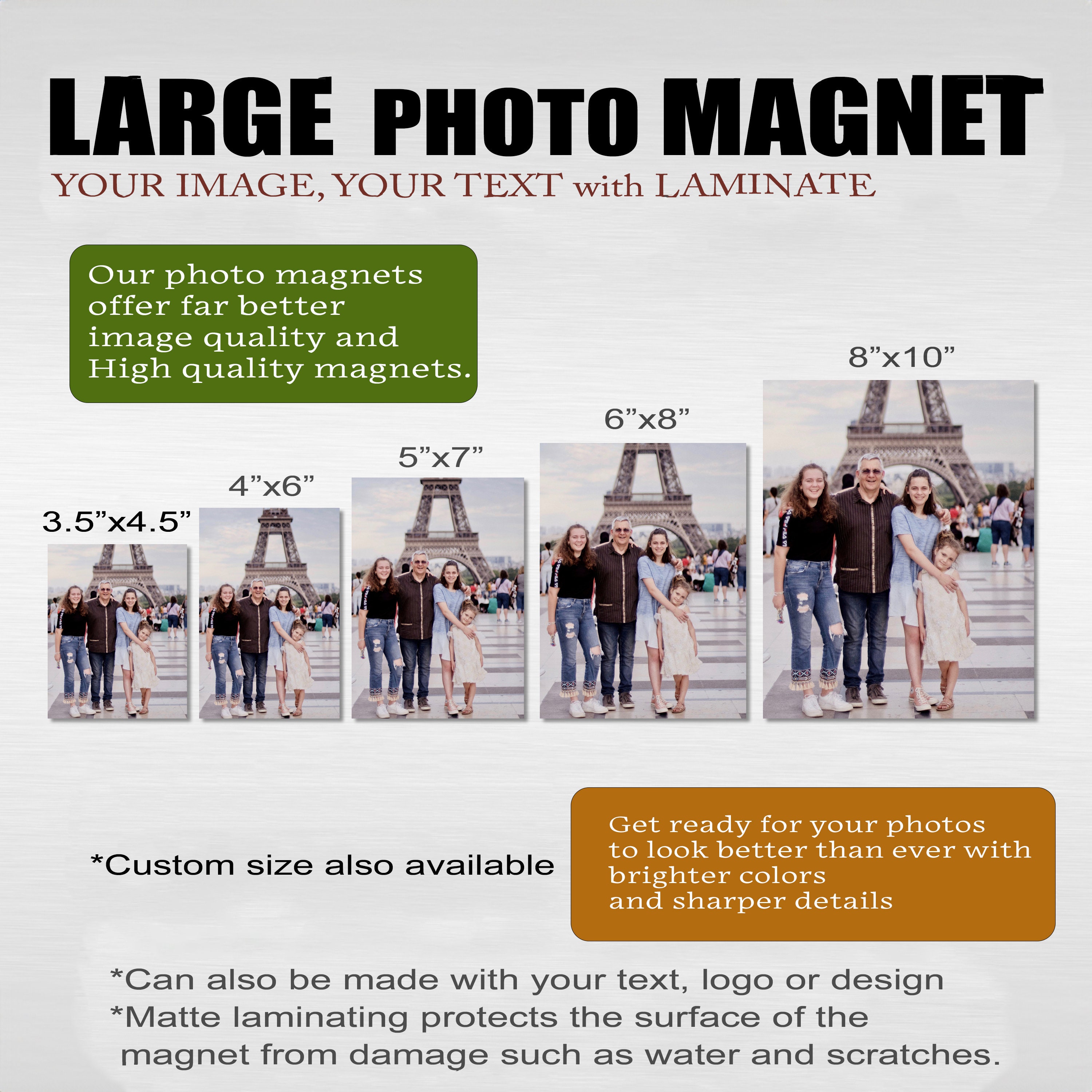 Picture Magnet Custom Photo Magnet Fridge Magnet Set Photo 