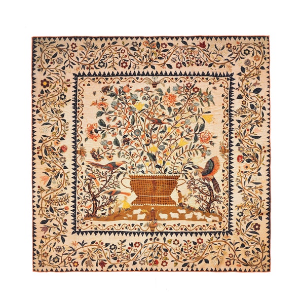 Silk Art Scarf (Vitta Serica Artis)(WindSong Flower) RJSTH@Fabric#8 RJSTHS2026 RJS main image 1