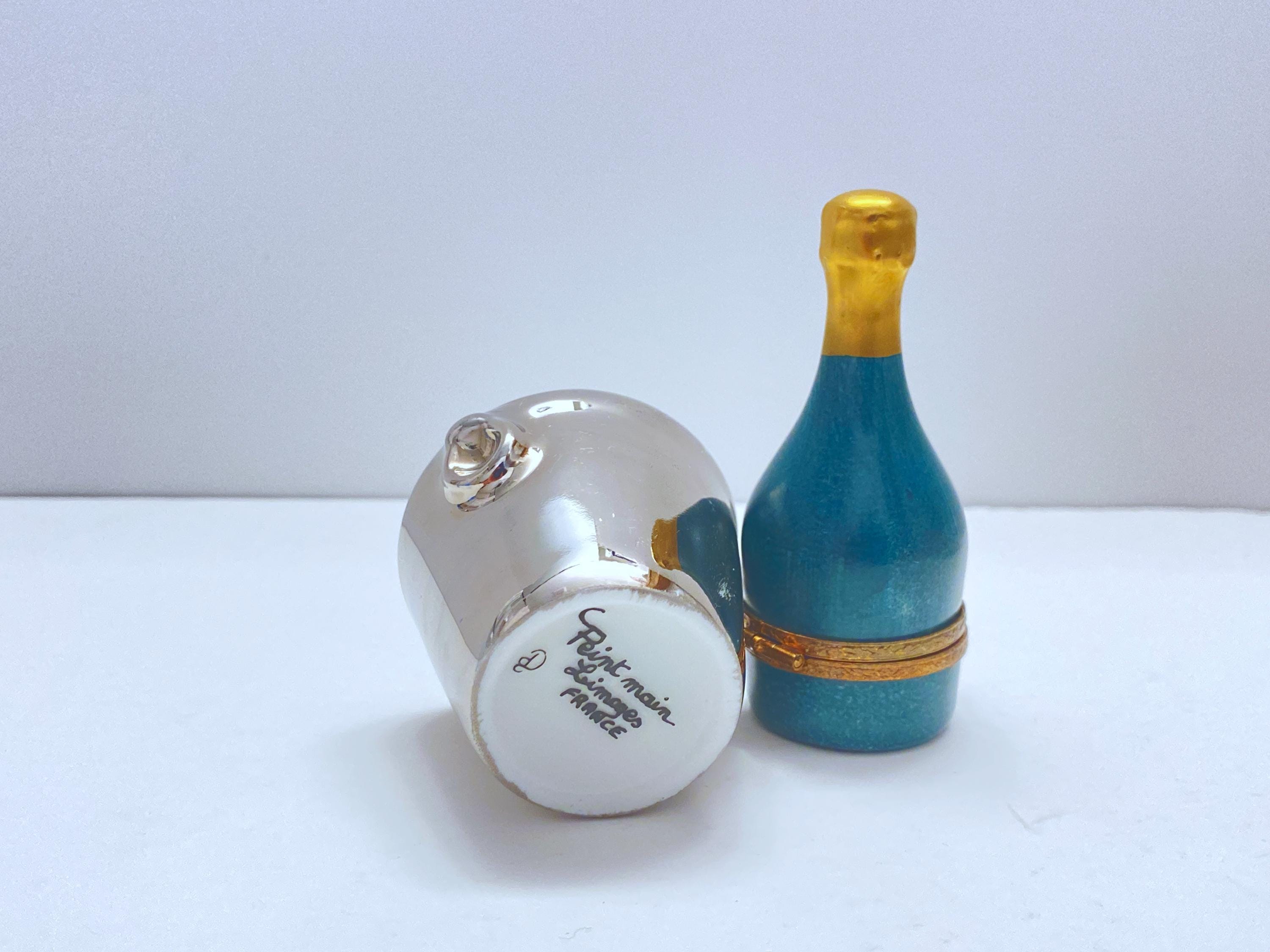 リモージュ　シャンパン リモージュ フランス 小物入れ、パンマン シャンパン ボックス