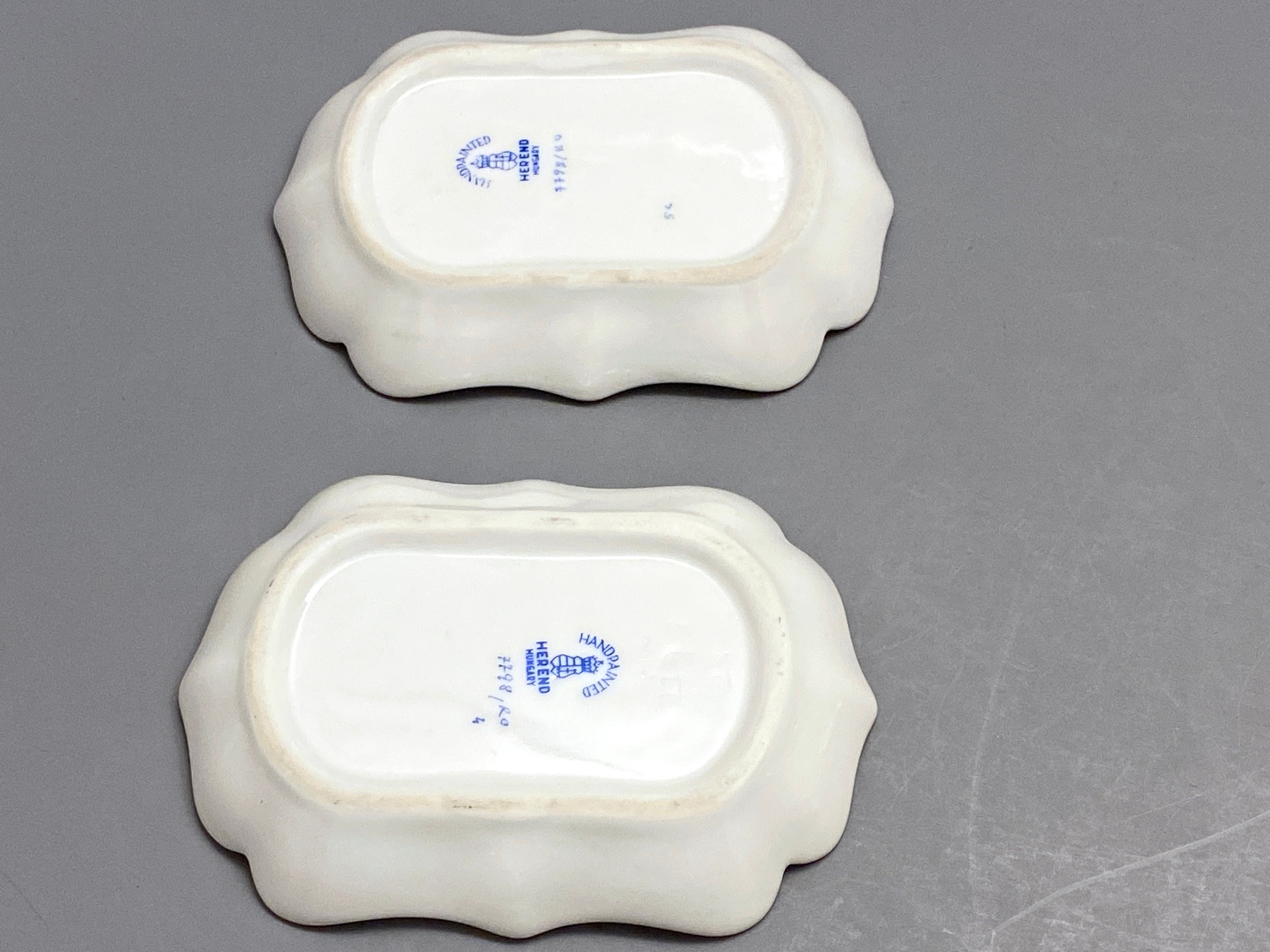ヘレンド ロスチャイルド バード 小皿 5 枚、680/RO、素晴らしい、素敵
