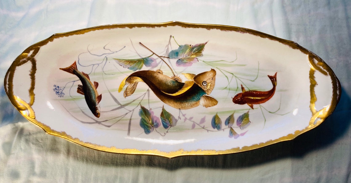 Rare Antique Limoges Lewis Straus and Sons L.S. & S. Etsy