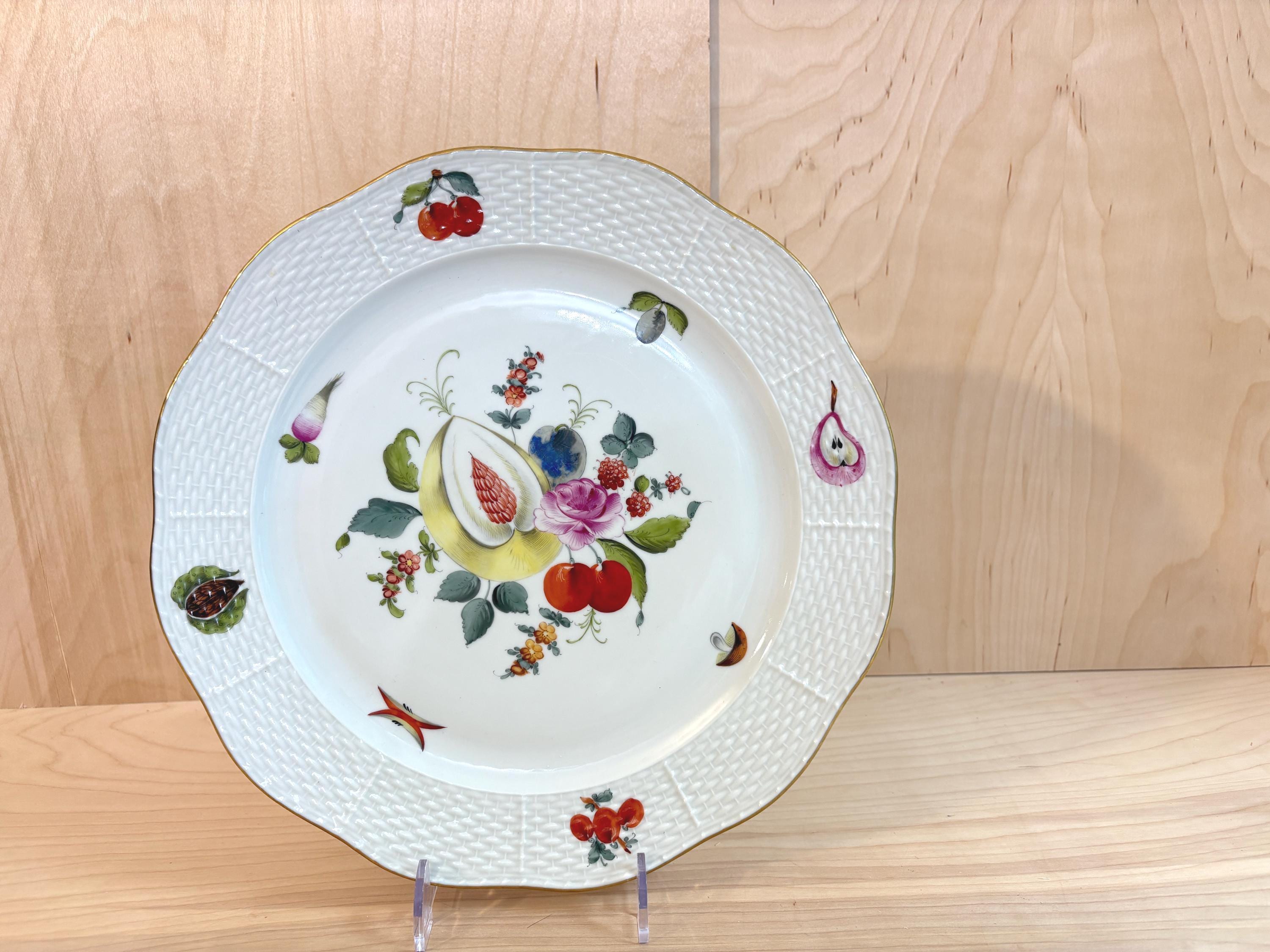 Herend Porcelain Fruits and Flowers - Etsy