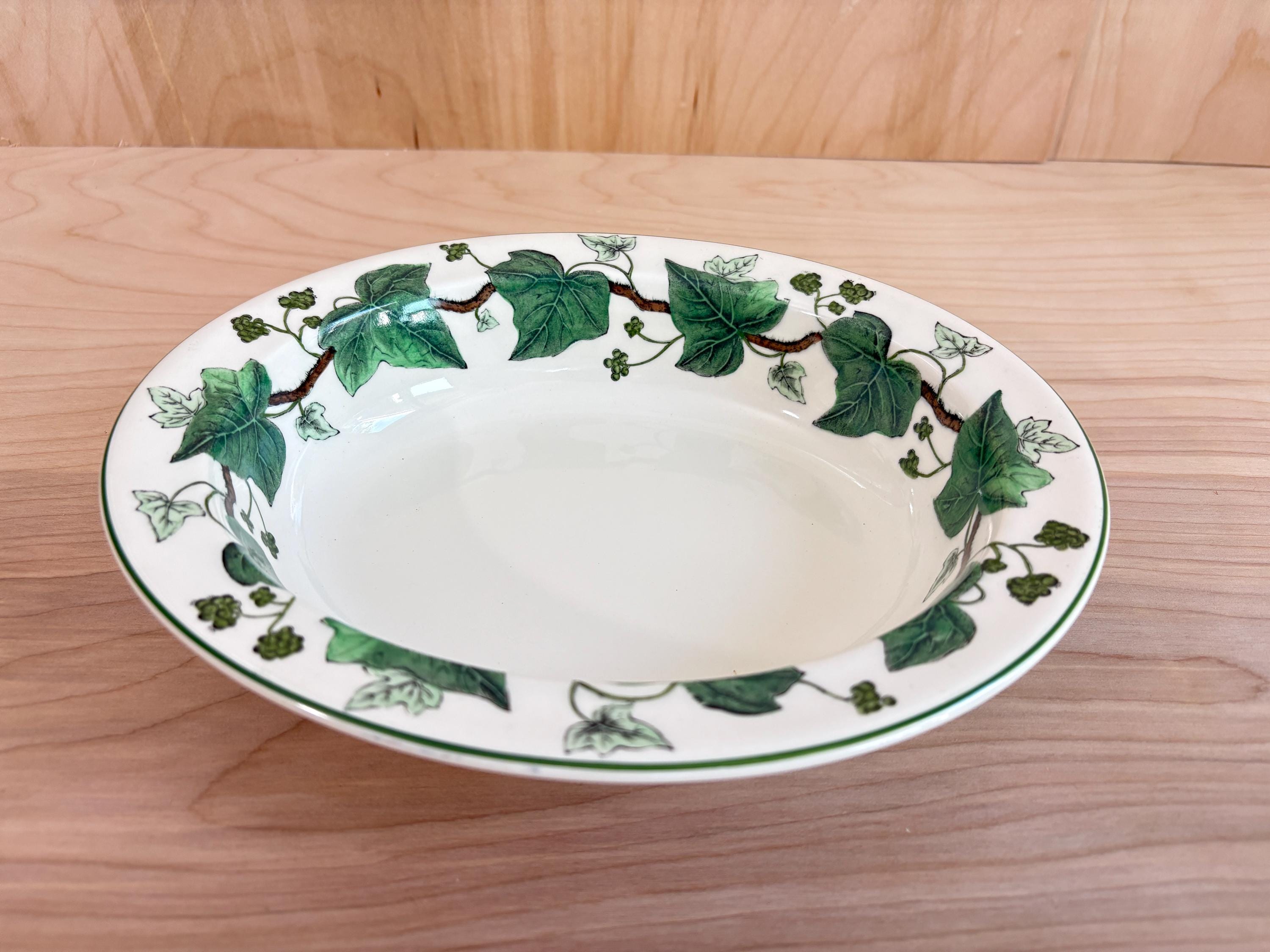 Wedgwood Napoleon Ivy Dinner Plate - Etsy