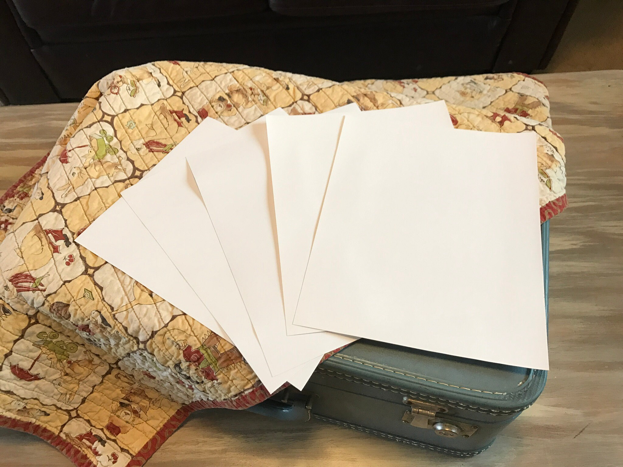 5- Sheets of INKJET PRINTABLE ADHESIVE Vinyl, Printable Vinyl 8 1/2 X ...