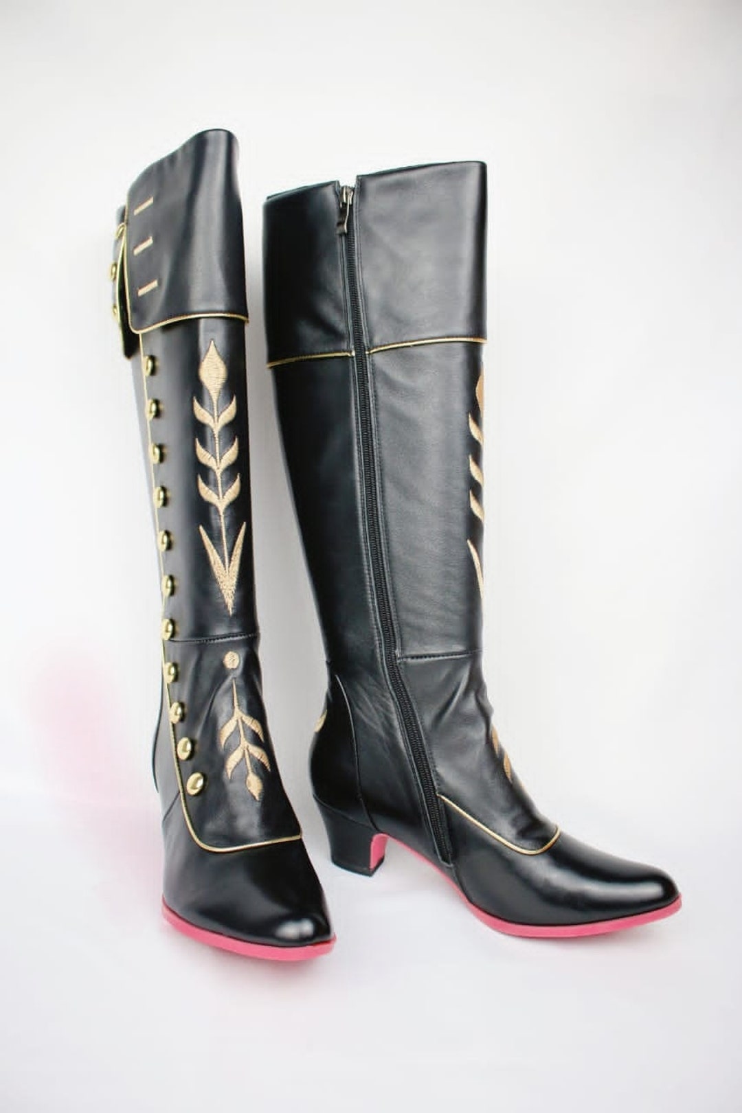 Frozen anna hotsell boots adults