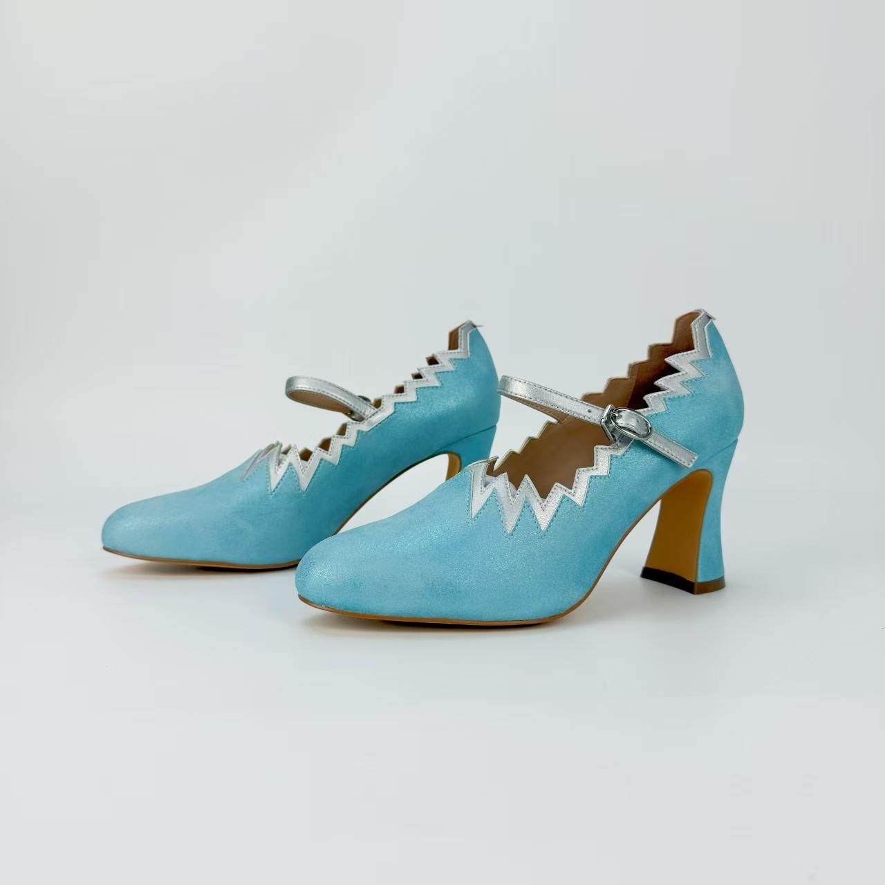 Park inspired Snow Queen Shoes High heel= RTS