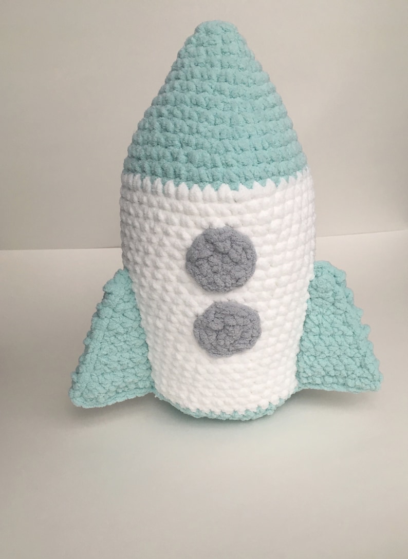 Crochet Rocket Ship Pattern to the Moon Rocket Ship Crochet - Etsy ...