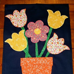 Spring Tulips Garden Flag