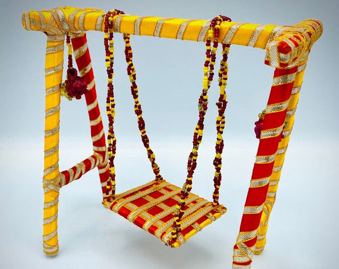 Swing | Handmade Decorative Jhoola for Indoor & Outdoor Use | Unique Bohemian Home Decor | Gift for Kids and Adults