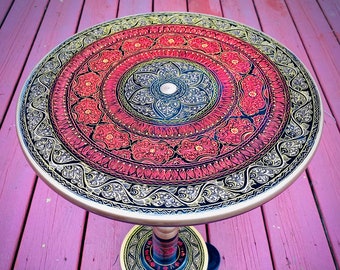 Painted Coffee Table Etsy