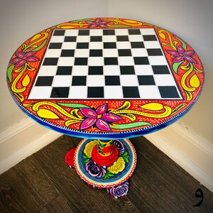 Truck Art Chess Table 16" & 18"