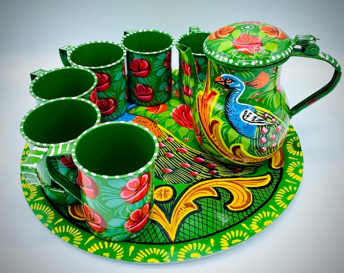 Beautifully Handcrafted Chainak Teapot Set - Perfect for Tea Enthusiasts