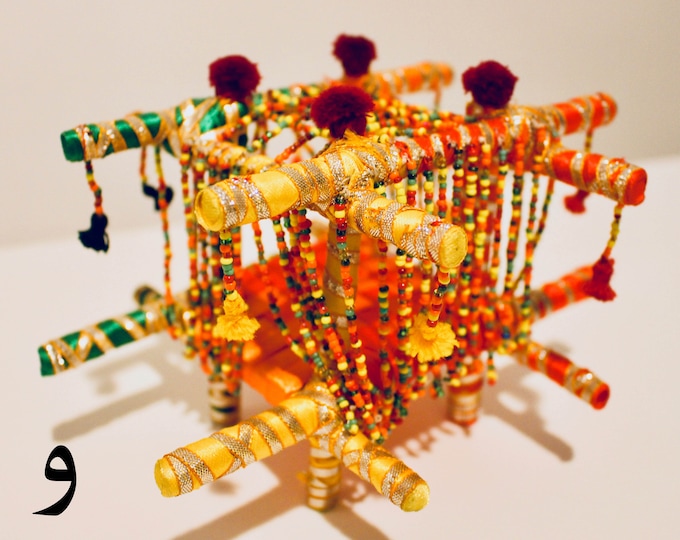 Doli Truck Artwork - Unique Traditional Heritage Piece, Handcrafted Indian Decor, Wall Art for Home & Office, Cultural Gift