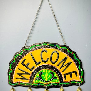Handmade Chamakpatti Truck Art Wall Hanging: Vibrant Indian Decor