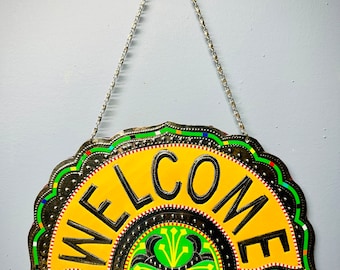 Handmade Chamakpatti Truck Art Wall Hanging: Vibrant Indian Decor