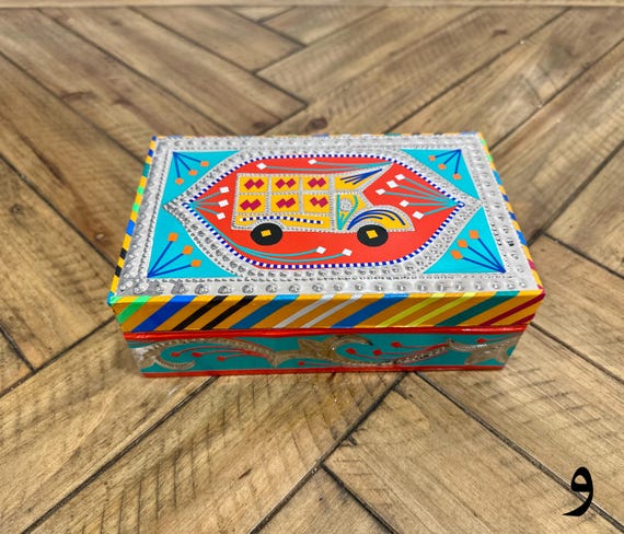 Handmade Jewellery Box: Decorative Storage Box | Truck Art Design