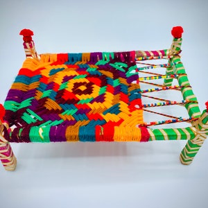 Handmade Home Decoration Charpai Bed Manji image 4