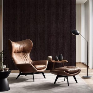 Carta da parati a spina di pesce bordeaux, staccabile e attaccabile, murale da parete - Adesivo da parete rimovibile in stile minimalista - Design neutro - Decorazione da parete per il bagno // #S6