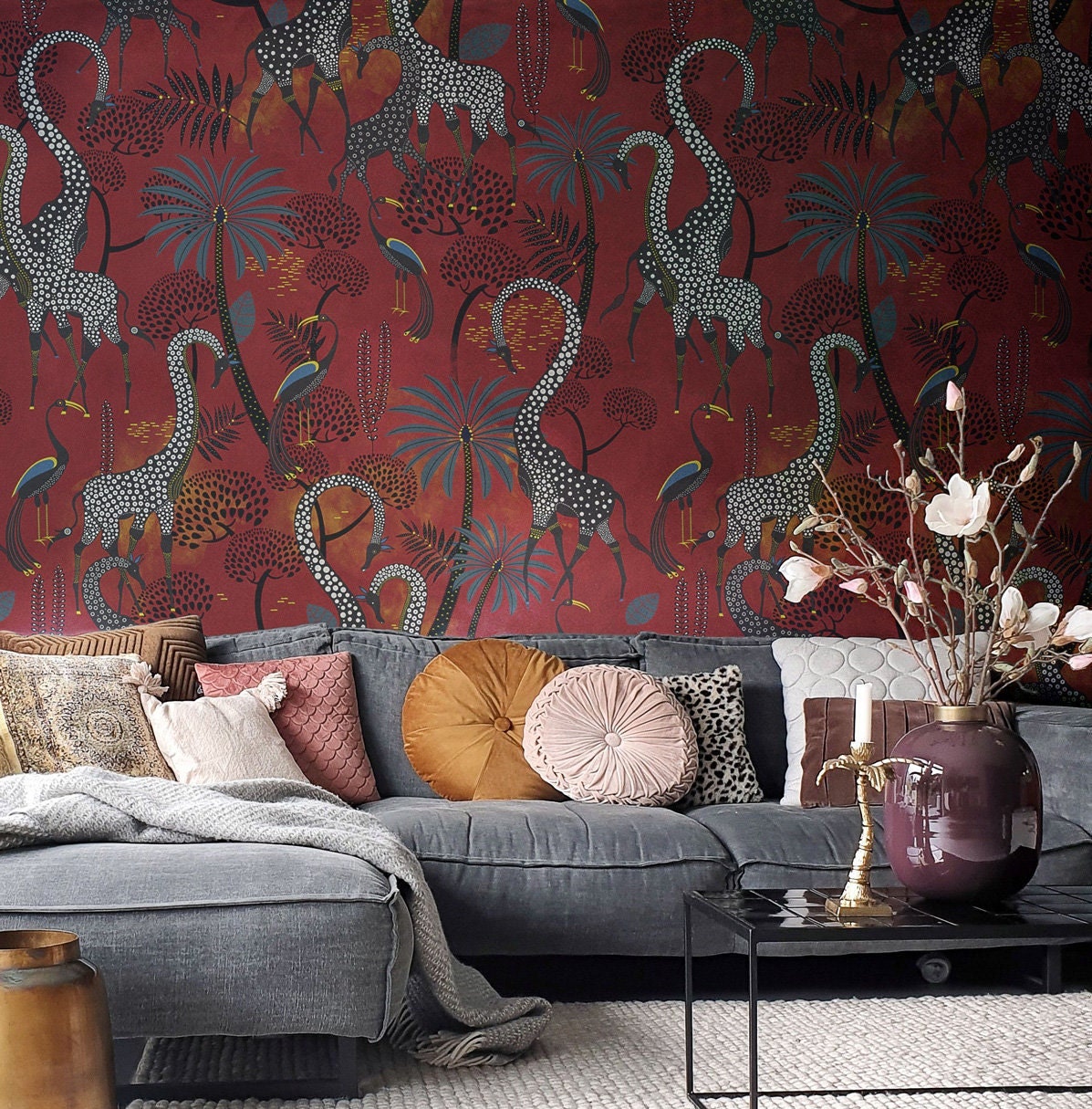 Asian Wallpaper  40% Off - Free Shipping (Samples)