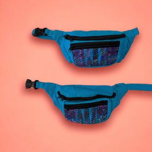 Guatemala Light Blue Fanny Pack