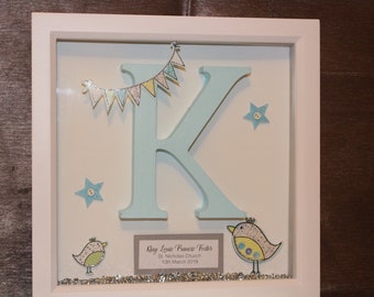 Personalised Christening Frame