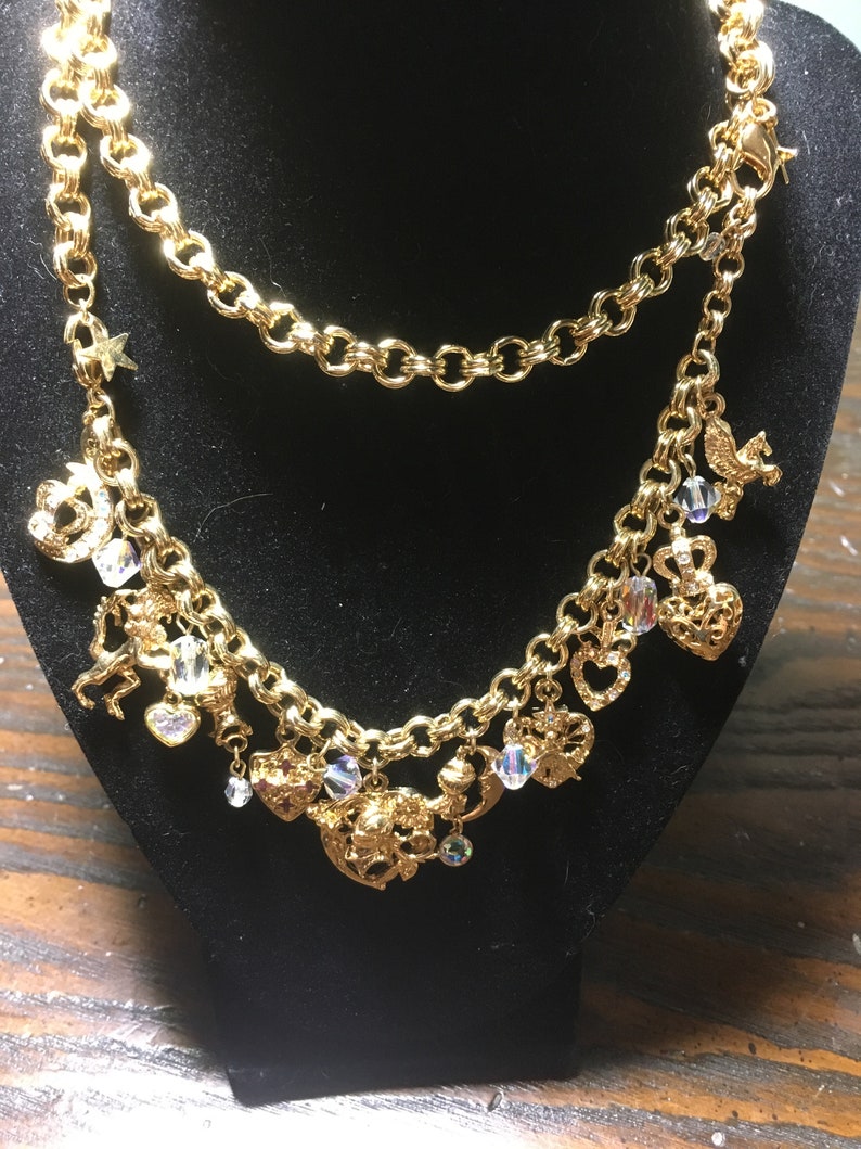 Gold bracelet orand gold necklace