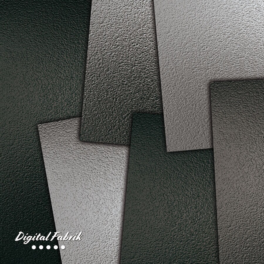 Black Metallic Foil Scrapbook Papers, 12 Digital Papers, Black Digital