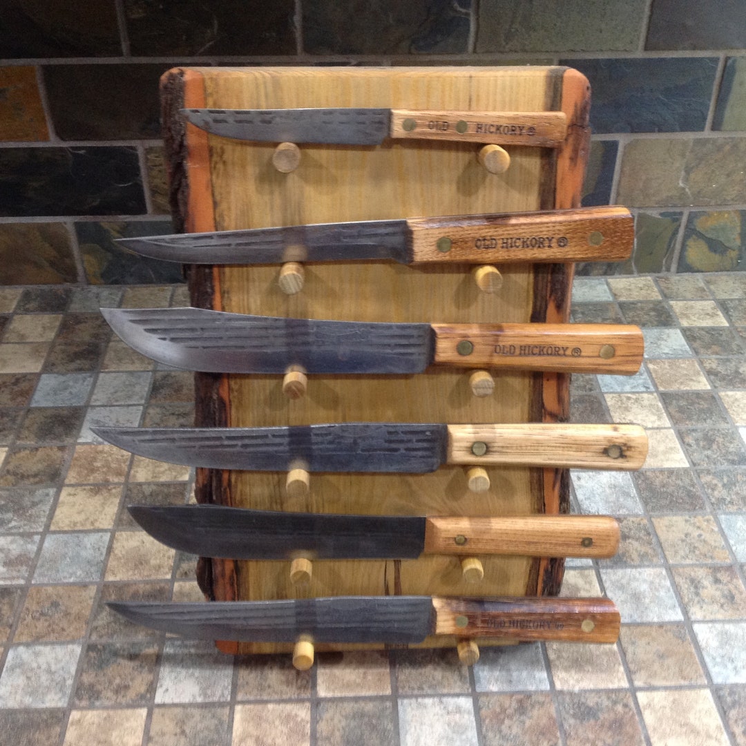 Knife Display Rustic,unique Knife Display, Wood Knife Display, Rustic Knife Display, Pocket