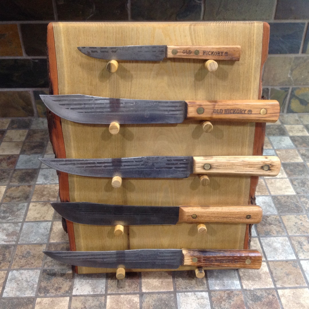Knife Display Rustic,unique Knife Display, Wood Knife Display, Rustic