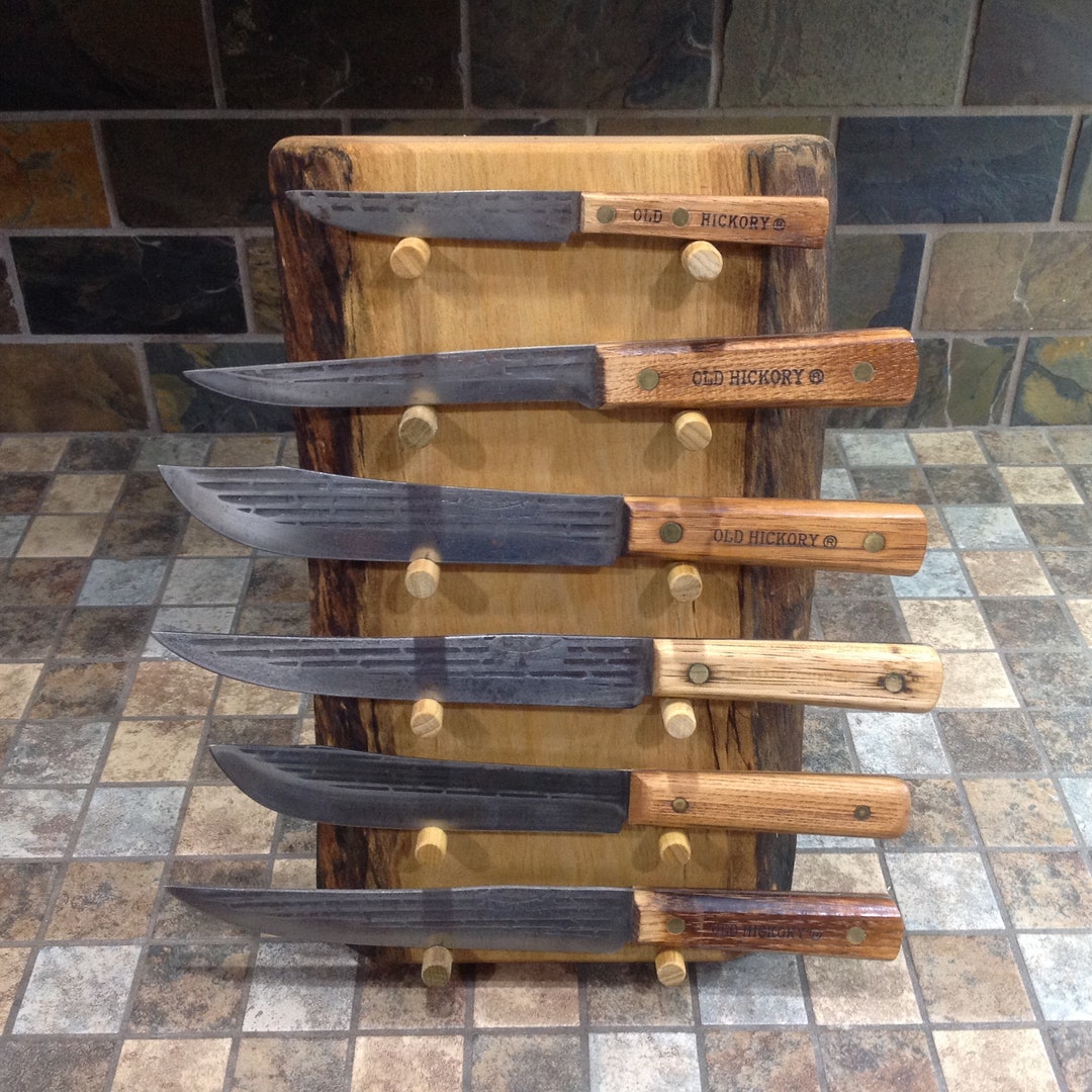 Knife Display Rustic,unique Knife Display, Wood Knife Display, Rustic