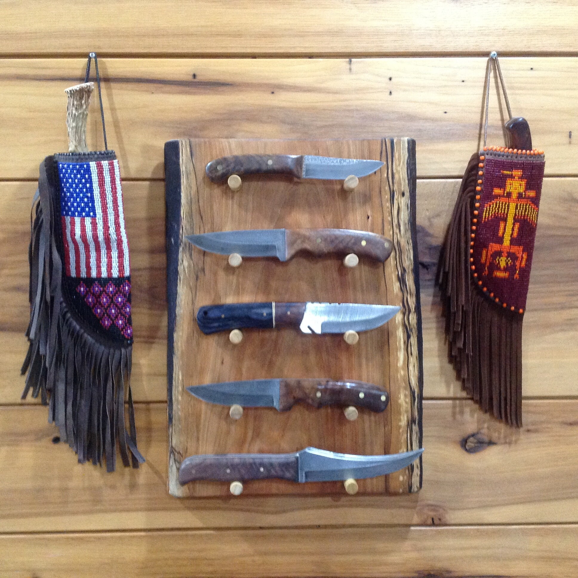 Rustic Knife Display Knife Display Rustic,knife Display,knife Display Handmade,unique Knife ...