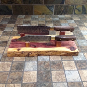 Knife display rustic, knife holder,knife display wood, Knife display handmade, pocket knife display,Knife holder unique, knife stand wood